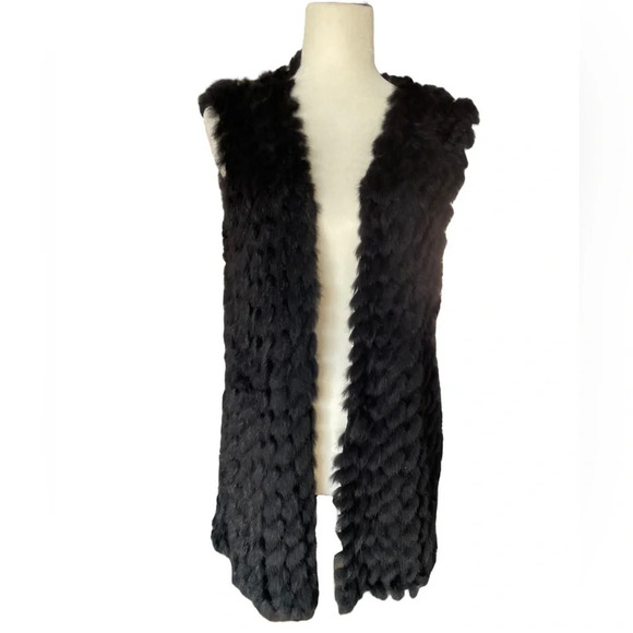 Linda Richards Luxury Rabbit Fur Vest - Picture 4 of 8